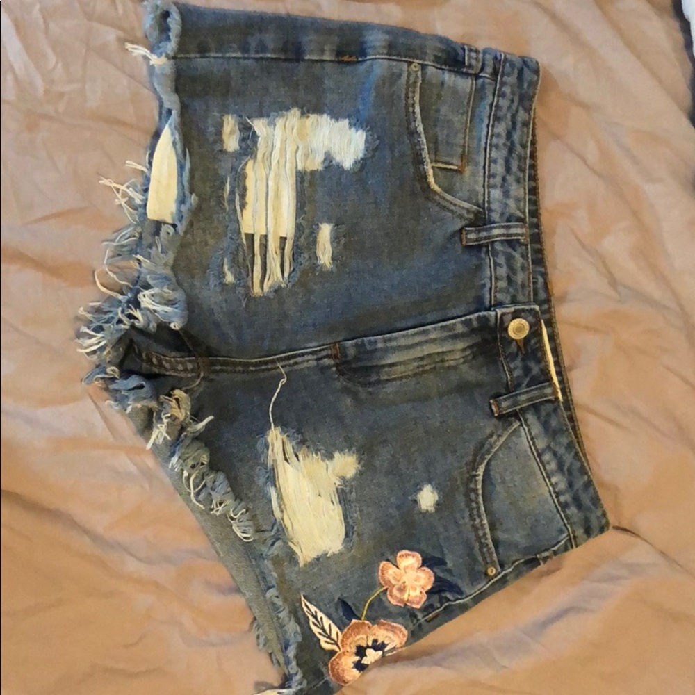 Jean shorts